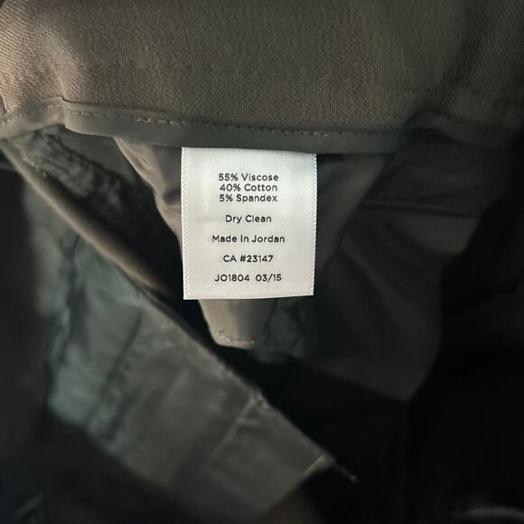 Perfect Condition Talbots Newport Pant Olive Green Size 4 - Picture 12 of 13